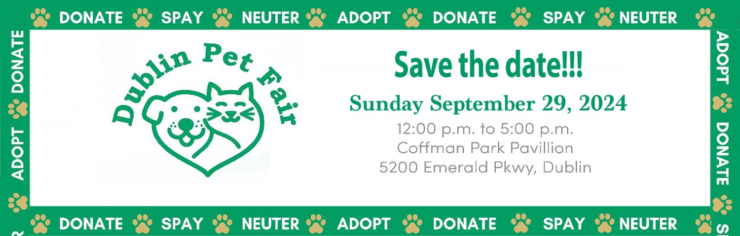 Dublin Pet Fair Banner